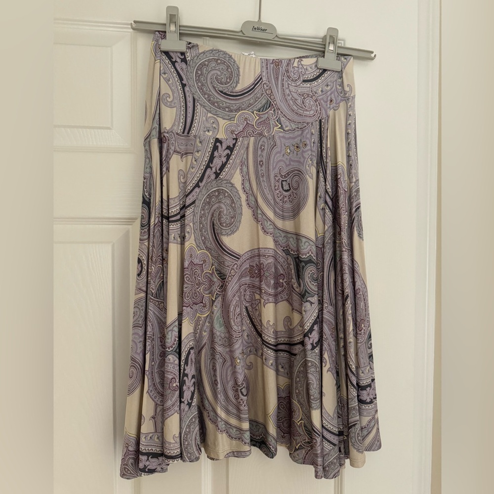 Max Mara print skirt